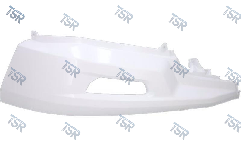 Угловая часть бампера правая (с отверстием под ПТФ)