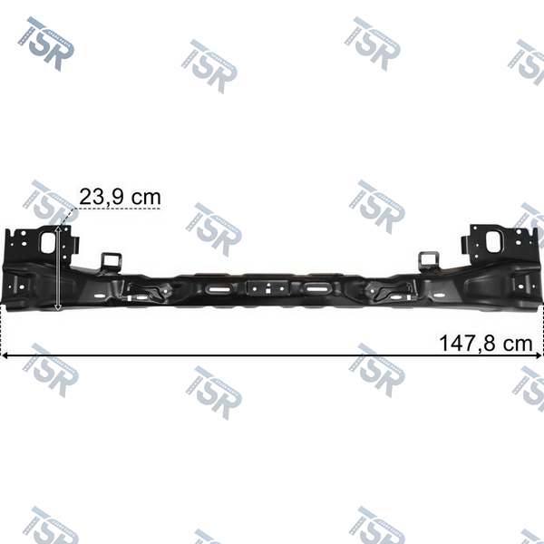 Балка переднего бампера внутренняя центральная