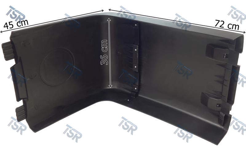 Крышка аккумулятора (узкая)  DAF XF106