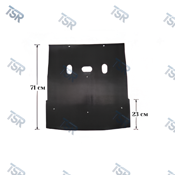 Брызговик резиновый (высота 200 мм) (XF105)