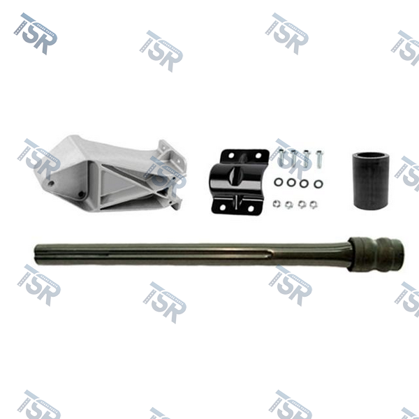 Кронштейн крепления заднего крыла с прямой трубой (комплект) DAF XF95 XF105 XF106 CF85