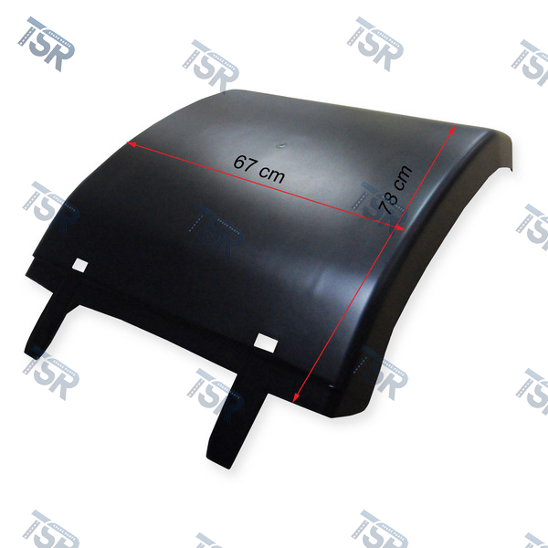 Верхняя часть крыла заниженная (H=180 мм) (XF95 euro-3)