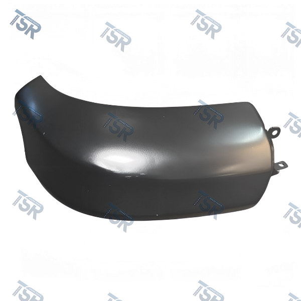 Бампер левый стальной (FH2, FM2, FH3, FM3)