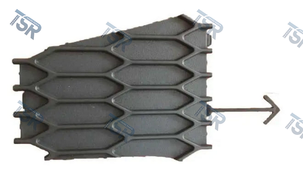 Заглушка решётки нижней правая (сплошная сетка) (FM4)