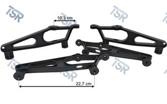 Комплект крепления козырька (TGA M-L-LX, TGA XL-XXL, TGX)