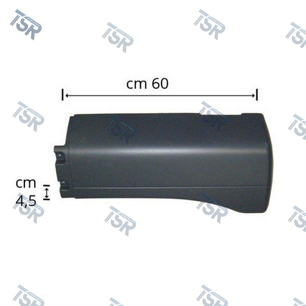 Расширитель брызговика левый (60 см) (TGA M-L-LX, TGA XL-XXL, TGS euro-6, TGS)