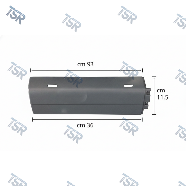 Расширитель брызговика правый (93 см) (TGA M-L-LX, TGA XL-XXL, TGS)