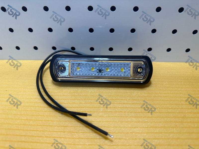 Фонарь габаритный светодиод] Super Slim Белый 4 LED12V24V 53275870