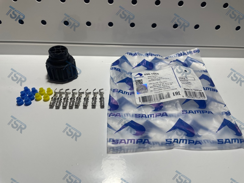 Разъём электрический BAYONET (mama) 4-pin