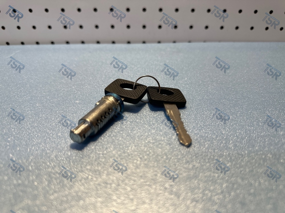 Личинка замка двери с ключем