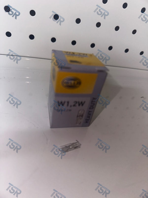 Лампа накаливания 24V 1.2W, (W2х4.6d), бесцокольная